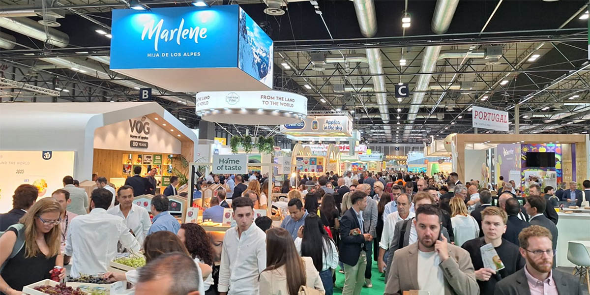 Fruit Attraction 2025: tra i padiglioni un avvio all’altezza delle attese
